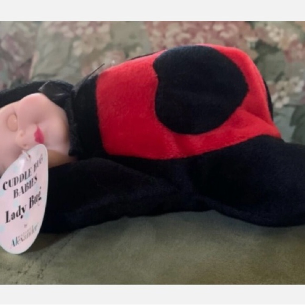 Madame Alexander Cuddle Bug Baby Doll - Red and Black